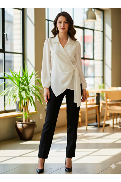 Leyna Collection Saten Gömlek