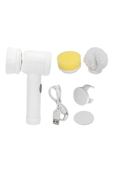 Trendily Set de perii electrice wireless cu 3 capete de perie, 2000mAh, pentr...