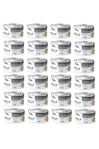 Molly Kitten Ton Balıklı Pate Ezme Yavru Kedi Konservesi 85 Gr. X 24 Adet