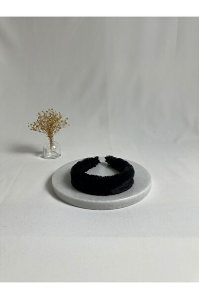 MegssStore رباط شعر أسود وبري بومبيل كورونا