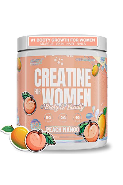 Nutrex Research كرياتين للنساء لتقوية عضلات المؤخرة وتحسين الجمال - بنكهة الخ...