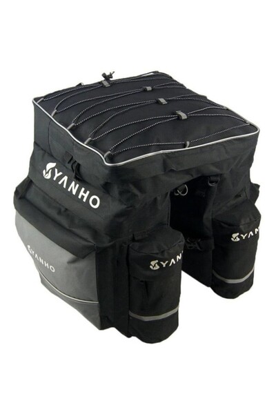 AyrStore Motosiklet Bisiklet Büyük Boy Heybe Çantası Termal Arka Bagaj Çanta ...