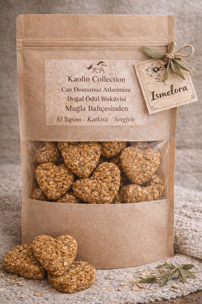 Kaolin Collection Elma & Havuçlu katkısız At Ödül Bisküvisi – 500 g