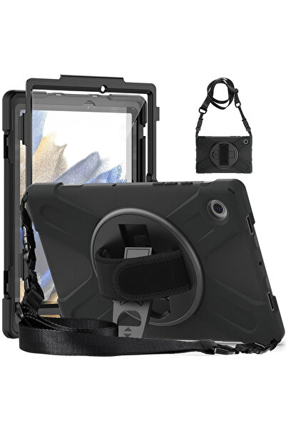 NewFace Gld-Spt- M10 Fhd Plus X606F Case Amazing Tablet Cover (200723) - Black