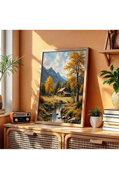 alphobitasarım Ταξίδι στην Καρδιά της Φύσης - Διακοσμητικός πίνακας τοίχου