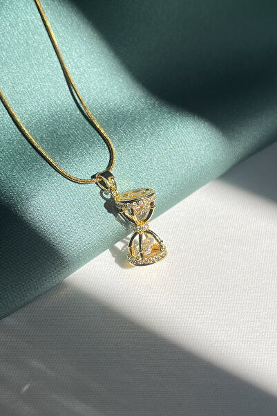 Berilya Aksesuar Çelik Kum Saati Kolye