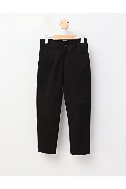 MiniKids Radu black terry pants