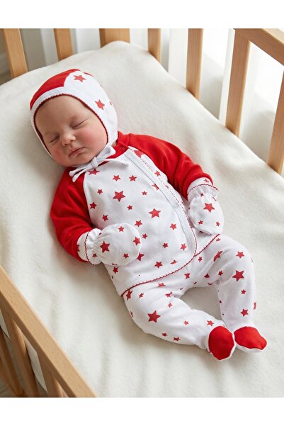 MiniKids Στολή 5 τεμαχίων με το κόκκινο αστέρι της Ρουμανίας