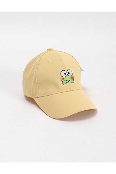 MiniKids Sapca copii, Broscuta, galben