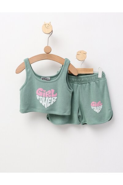 MiniKids Καλοκαιρινό σετ, Girl Power, πράσινο μοντέλο