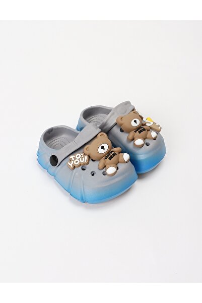 MiniKids Papuci spuma Bear To You, gri