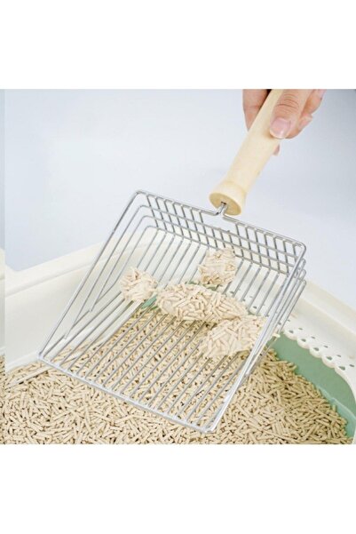 Romingo Metal Sand Cleaning Shovel with Wooden Handle