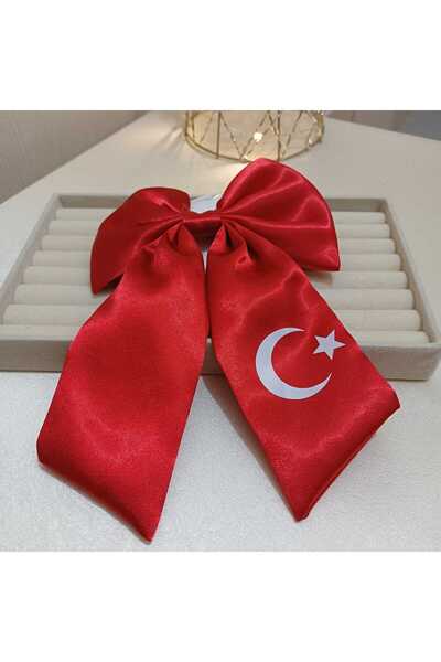 Ay yıldız detaylı fiyonk toka