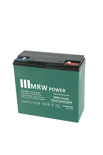Mrw Power JEL AKÜLER 12Volt 24AH