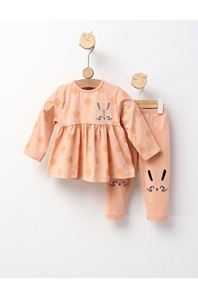 MiniKids Set iepuras 2 piese Irina corai