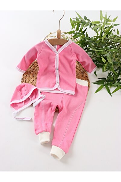 MiniKids Set greieras bebelusi Simplu, roz