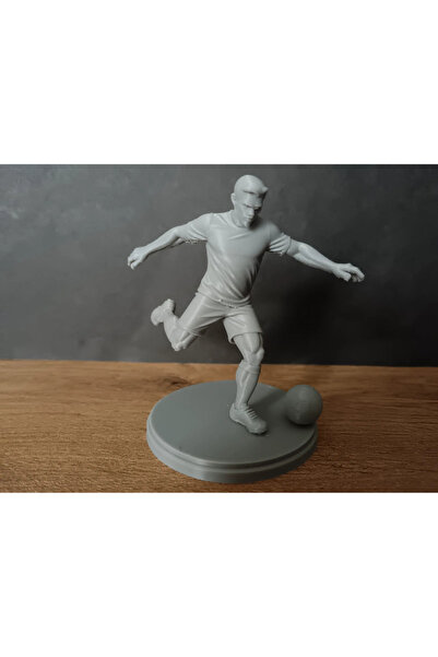 Nativeora Cristiano Ronaldo Biblo Heykel - Dekoratif Hediyelik Futbolcu Figürü