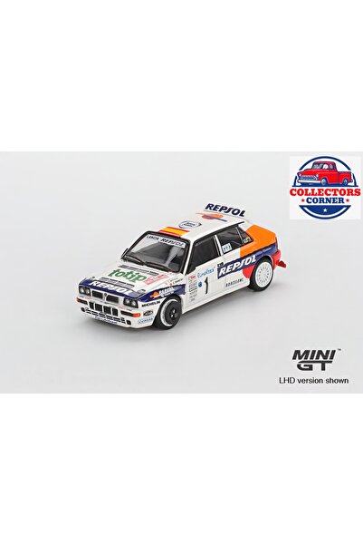 mini gt Lancia Delta Integrale Evoluzione #1 Rally Monte Carlo 1993 1:64