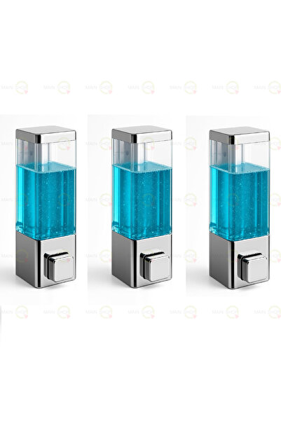 MAİN SHOP Dozator manual de săpun lichid, montat pe perete, reîncărcabil, cu ...