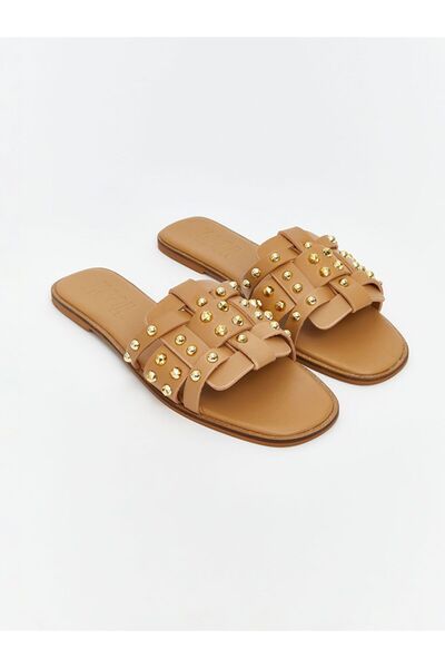 LC Waikiki Leather Look Women's Slippers