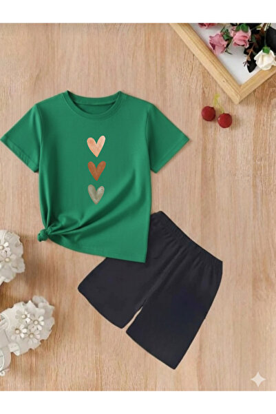 DOCE ELEGANTE LETNJI SET ZA DEVOJČICE SA TRI SRCA