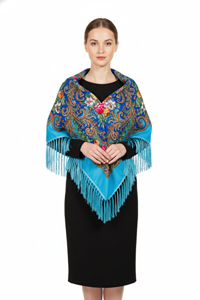 Bidani شال الوردة السلافية - إصدار الفيروز