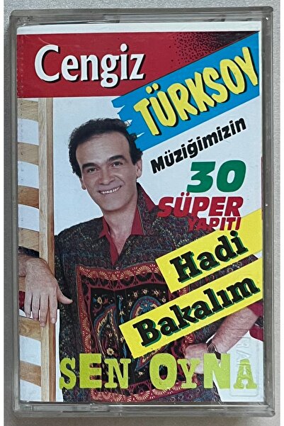 RAKS MÜZİK YAPIM Cengiz Türksoy Hadi Bakalım - كاسيت مطبوع عليه نصوص لعبة سين...