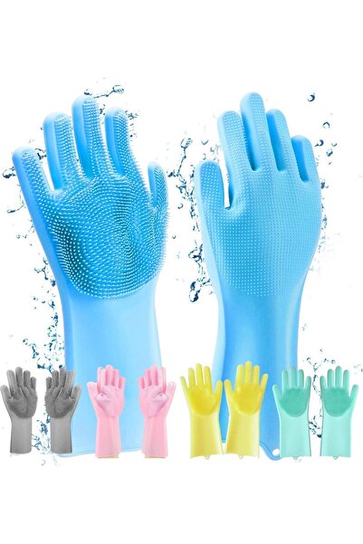 I Best FZE Gloves Magic Silicone Dish Washing Gloves