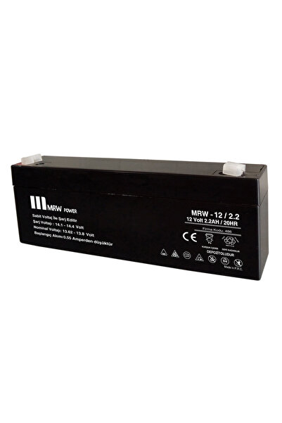 Mrw Power Mervesan 2.2 AH 12V Kurşun / Asit Kuru Tip Akü MRW-12/2.2