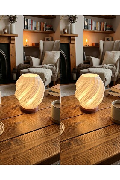 VELA Mini İkili- Modern Dekoratif Ambiyans Masa Lambası