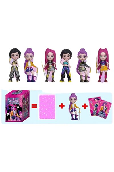 victiny Set de 3 figurine diferite cu vânători de demoni K-pop