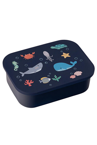 Lund London Little Lund Ocean Lunch Box – Kids Water-Resistant Container with...