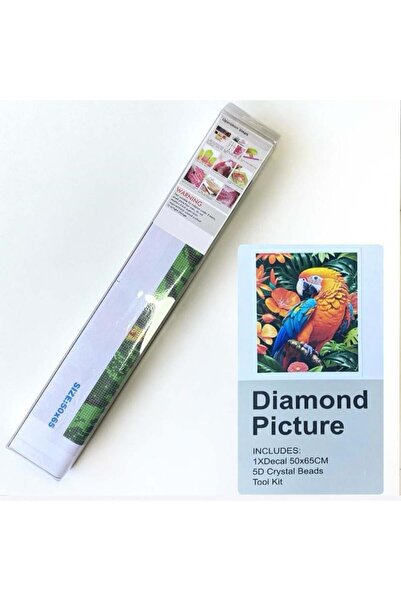 NT Boncuklu Taşlı Pano Mozaik Elmas Goblen Çocuklar İçin Diamond Tablo 50 X 6...