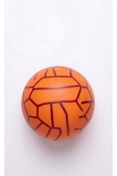 nkspor Nostaljik Çizgili 4 Katmanlı Plastik Futbol Topu - 4 Numara Mahalle Ma...