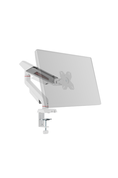 ErgoMekan حامل شاشة F114 Ultra مقاس 17-40 بوصة باللون الأبيض (الحد الأقصى: 12...