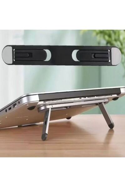 Özasya AVM 2-stupanjski sklopivi i samolepljivi stalak za laptop, crni