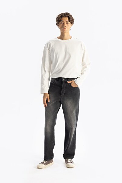 Hiccup GIEST Regular Fit Straight Leg Denim Denim