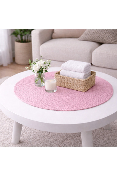 ÖRGÜM Husă decorativă pentru măsuță de cafea Bohemian față de masă 50x50 cm