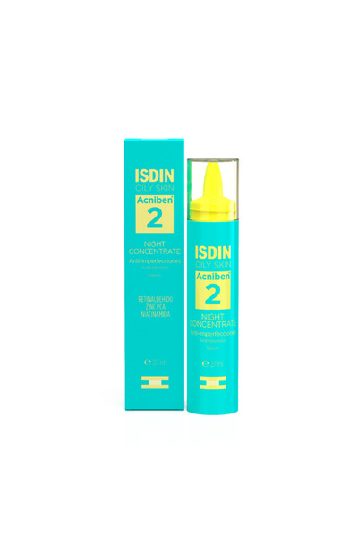 ISDIN Ser concentrat de noapte Acniben anti-imperfecțiuni, 27 ml,