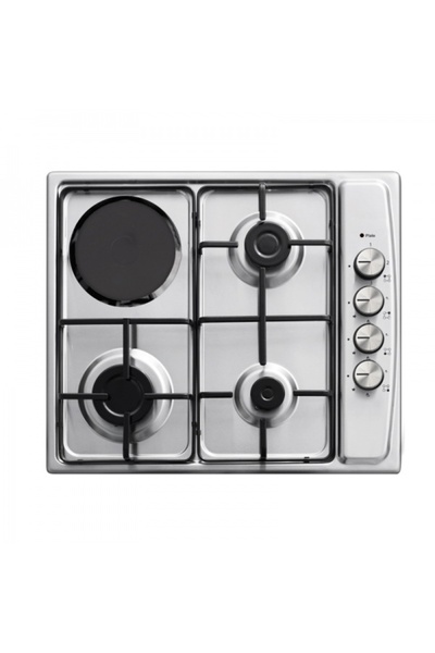 Zilan Plita incorporabila ZLN1918, inox, 4 ochiuri(3gaz +1electric), aprinder...