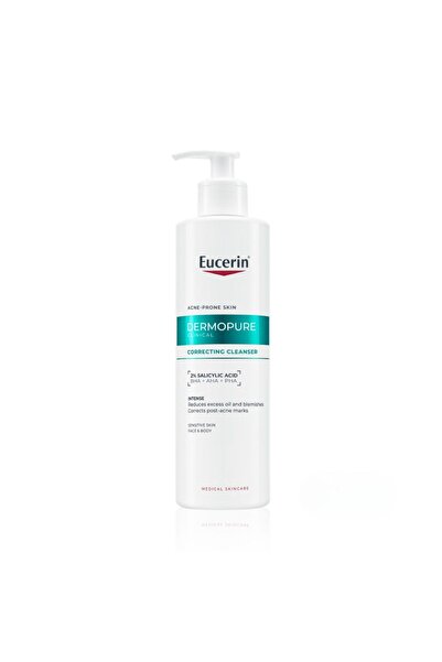 Eucerin Gel de curatare regenerant cu 2% acid salicilic Dermo Pure, 400 ml,