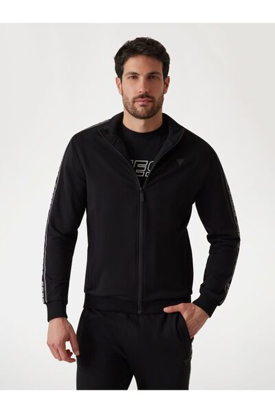 Guess سويت شيرت بسحاب كامل