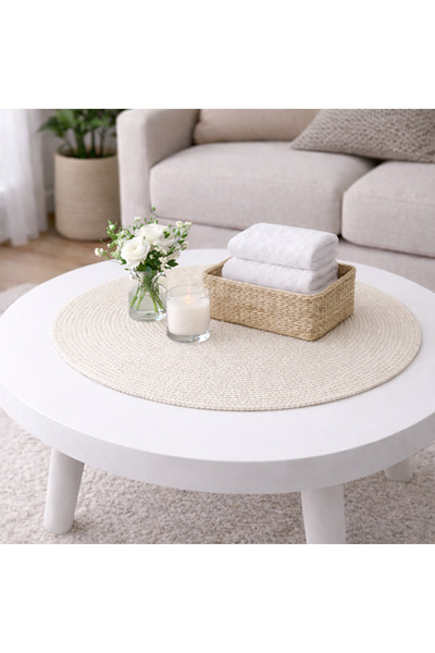 ÖRGÜM Husă decorativă pentru măsuță de cafea Bohemian față de masă 50x50 cm