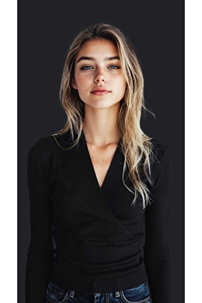 Butik LONG SLEEVE KNITWEAR BLUZ