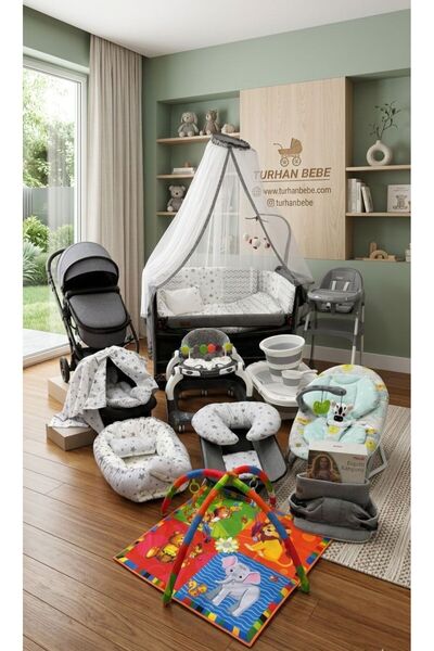 Yeni Doğan MİRACOOL Truva Lüx Bebek Çeyiz Seti 🛍️ (35 Parça )