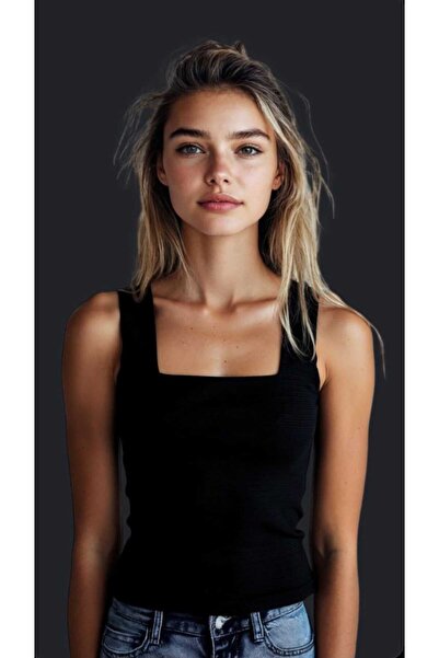 Butik Thick Strap Knitwear Bluz