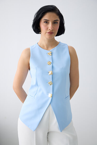 Füme تصميم دابيل زر سترة