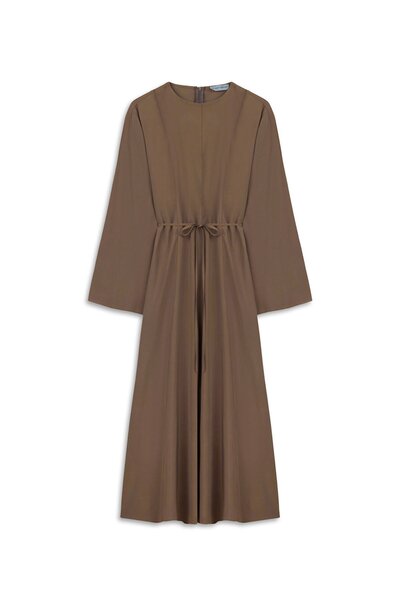 praye TENCEL™ Elegant Dress Brown