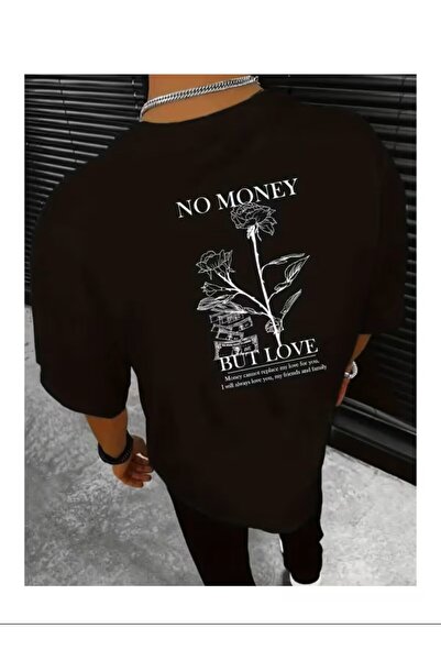 LAND MODA Printed Basic T-Shirt