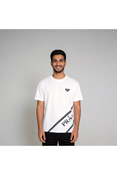 OrientC Men's Casual Printed Short Sleeve T-Shirt Loose Fit Summer Crew Neck Tee